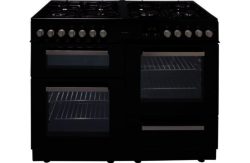 Bush BCY100DFB Dual Fuel Range Cooker- Black